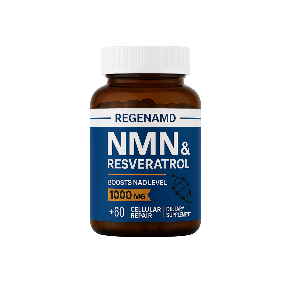 REGENAMD – Nicotinamide Mononucleotide (NMN) – 500 mg 60 Capsules