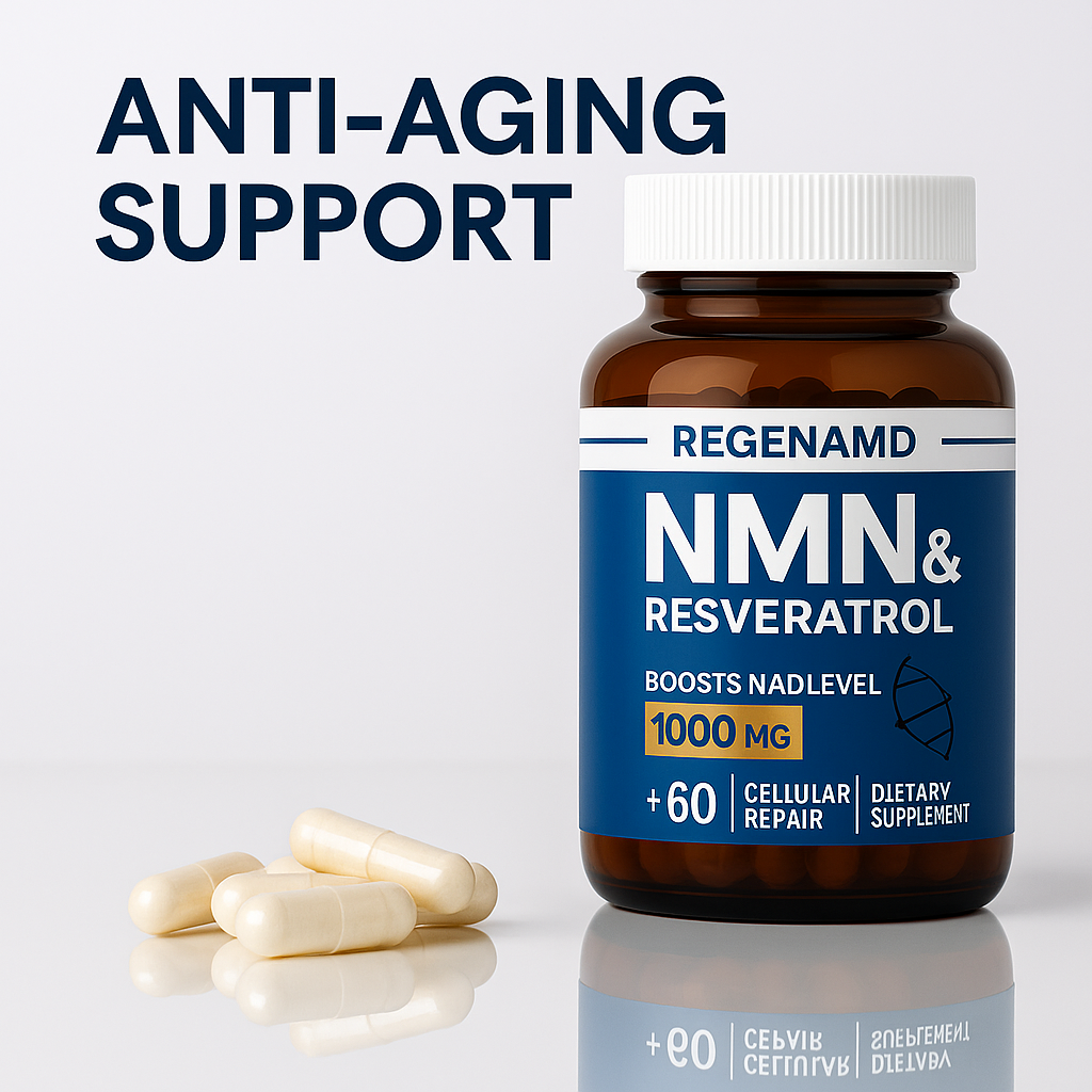 REGENAMD – Nicotinamide Mononucleotide (NMN) – 500 mg 60 Capsules