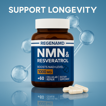 REGENAMD – Nicotinamide Mononucleotide (NMN) – 500 mg 60 Capsules